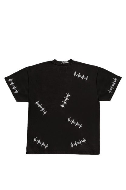 Stitch-Craft T-Shirt - Obsidian Black