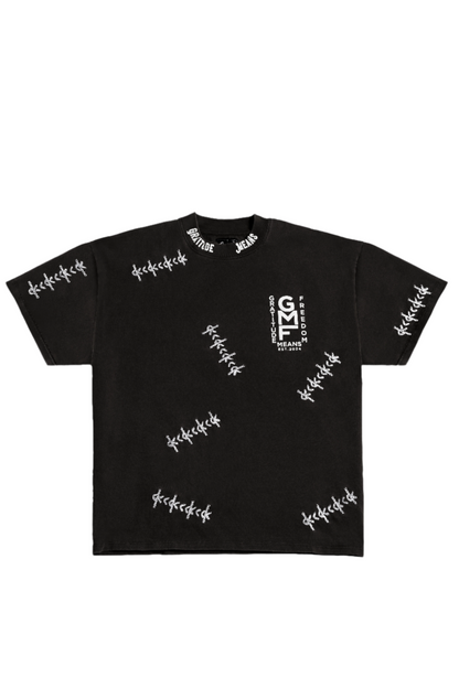 Stitch-Craft T-Shirt - Obsidian Black